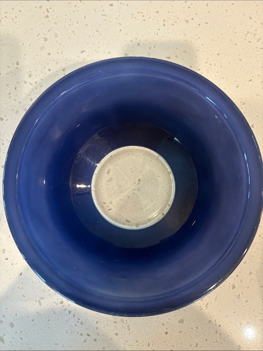 Pyrex Deep Cobalt Blue Glass Mixing Bowl